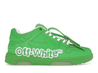 OFF-WHITE Out Of Office OOO Low Tops Green White