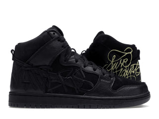 Nike SB Dunk High FAUST Black Gold - authentic Nike sneakers