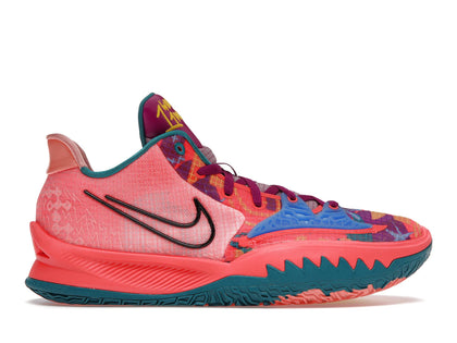 Nike Kyrie 4 Low Bright Crimson Aquatone - authentic Nike sneakers