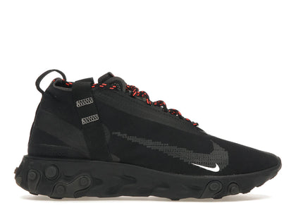 Nike React Runner Mid WR ISPA Black - authentic Nike sneakers