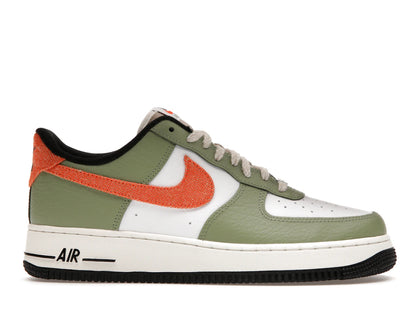 Nike Air Force 1 Low '07 Oil Green Orange - authentic Nike sneakers