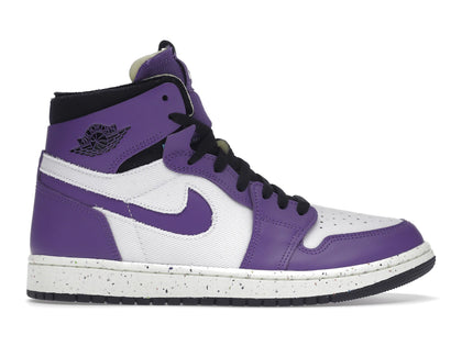 Jordan 1 High Zoom Air CMFT Crater Purple - authentic Jordan sneakers