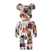 Bearbrick Andy Warhol x JEAN-MICHEL BASQUIAT #4 400%