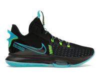 Nike LeBron Witness 5 Black Light Blue Fury
