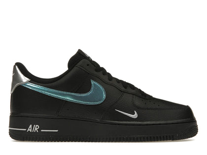 Nike Air Force 1 '07 Low Black Blue Lightning - authentic Nike sneakers