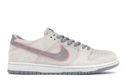 Nike SB Dunk Low Ishod Wair Flat Silver - authentic Nike sneakers