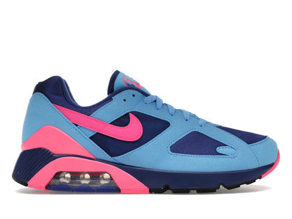 Nike Air Max 180 University Blue Hyper Pink - authentic Nike sneakers
