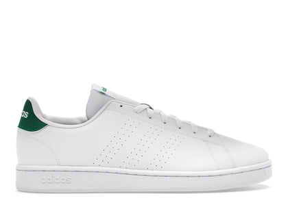 adidas Advantage Cloud White Green - authentic adidas sneakers