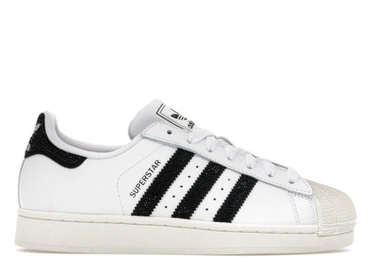 adidas Superstar II Rhinestone White Core Black (Women's) - authentic adidas sneakers