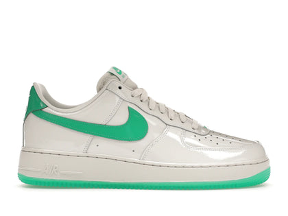 Nike Air Force 1 Low '07 Patent Platinum Tint Stadium Green - authentic Nike sneakers