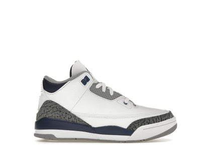 Jordan 3 Retro Midnight Navy (PS) - authentic Jordan sneakers