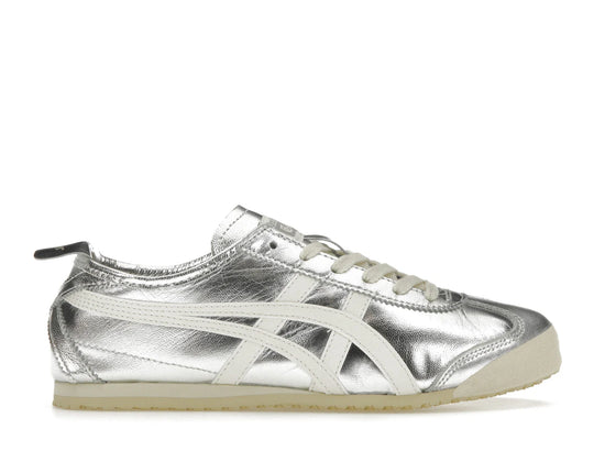 Onitsuka Tiger Mexico 66 Silber Off White