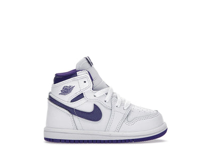 Jordan 1 Retro High Court Purple (2021) (TD) - authentic Jordan sneakers