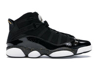 Jordan 6 Rings Black Metallic Gold White