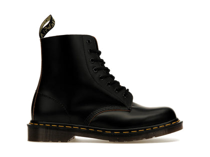 Dr. Martens 1460 Vintage Made In England Lace Up Boot Black Quilon - authentic Dr. Martens sneakers