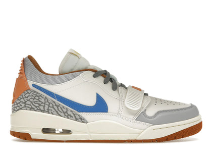 Jordan Legacy 312 Low Phantom Amber Brown Star Blue - authentic Jordan sneakers