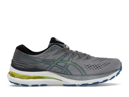 ASICS Gel-Kayano 28 Sheet Rock Grey Hazard Green - authentic ASICS sneakers