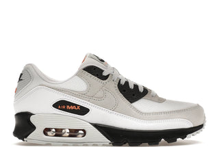 Nike Air Max 90 White Black Hot Curry - authentic Nike sneakers