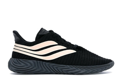 adidas Sobakov Core Black Chalk Coral - authentic adidas sneakers