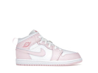 Jordan 1 Mid Pink Foam Fire Red White (PS)
