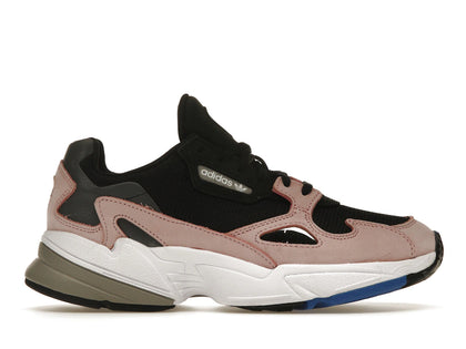 adidas Falcon Core Black Light Pink (Women's) - authentic adidas sneakers
