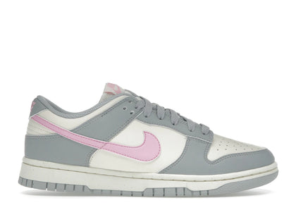 Nike Dunk Low Next Nature Light Smoke Grey Pink Rise (Women's) - authentic Nike sneakers