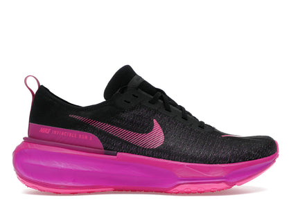 Nike ZoomX Invincible Run 3 Black Vivid Grape - authentic Nike sneakers