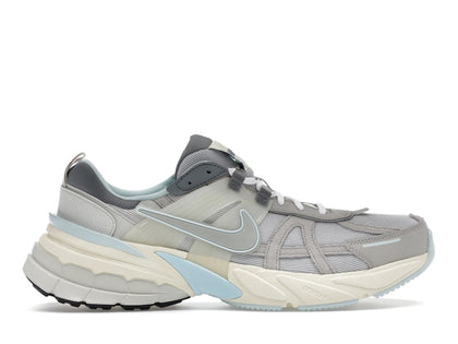 Nike V2K Run Light Bone Metallic Platinum (Women's) - authentic Nike sneakers