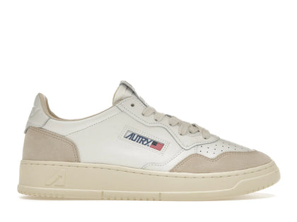 Autry Medalist White Beige Suede - authentic Autry sneakers