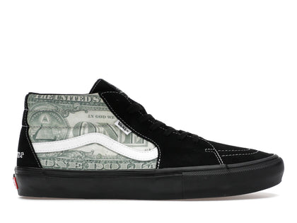 Vans Skate Grosso Mid Supreme Dollar Black - authentic Vans sneakers