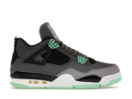 Jordan 4 Retro Green Glow - authentic Jordan sneakers