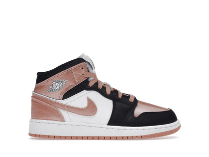 Jordan 1 Mid Light Madder Root (GS) - authentic Jordan sneakers