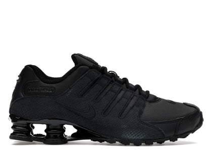 Nike Shox NZ Triple Black - authentic Nike sneakers