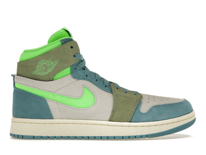 Jordan 1 High Zoom Air CMFT 2 University Blue Volt (Women's) - authentic Jordan sneakers
