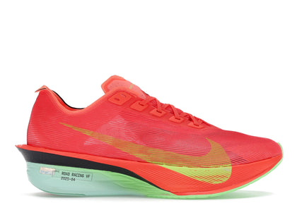 Nike ZoomX Vaporfly Next% 4 Bright Crimson Mint Foam Cave Purple Lime Blast - authentic Nike sneakers
