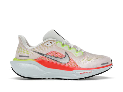 Nike Air Zoom Pegasus 41 Summit White Bright Crimson (Women's) - authentic Nike sneakers