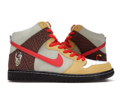 Nike SB Dunk High Color Skates Kebab and Destroy - authentic Nike sneakers