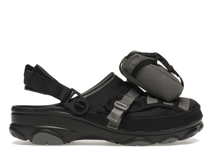 Crocs Bespoke Classic All-Terrain Beams Military Black Grey - authentic Crocs sneakers