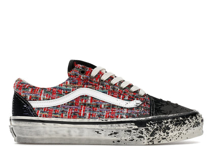 Vans Premium Old Skool Charms Red Black - authentic Vans sneakers