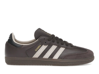 adidas Samba OG Dark Brown Beige Gum - authentic adidas sneakers