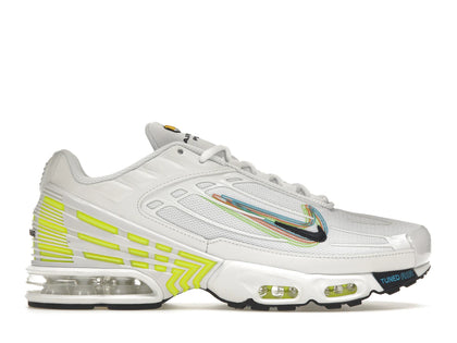 Nike Air Max Plus 3 3D Swoosh White Volt - authentic Nike sneakers