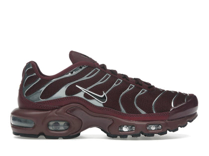 Nike Air Max Plus SE Night Maroon Metallic Silver (Women's) - authentic Nike sneakers