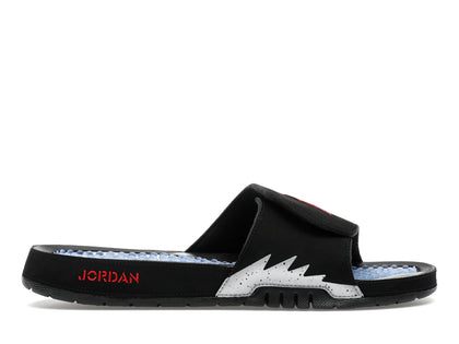 Jordan Hydro 5 Slide Black Metallic - authentic Jordan sneakers