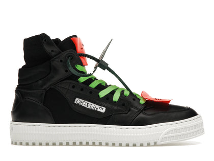 OFF-WHITE Off Court 3.0 Black Neon Green Orange - authentic OFF-WHITE sneakers