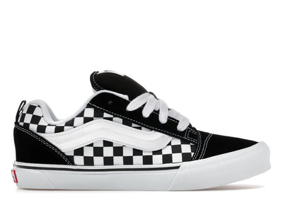 Vans Knu Skool Checkerboard Black White (GS)