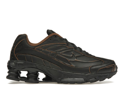 Nike Shox Ride 2 Black Light British Tan - authentic Nike sneakers