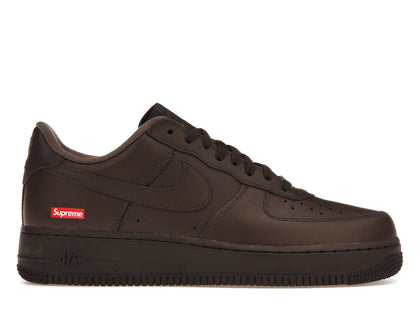 Nike Air Force 1 Low Supreme Baroque Brown - authentic Nike sneakers
