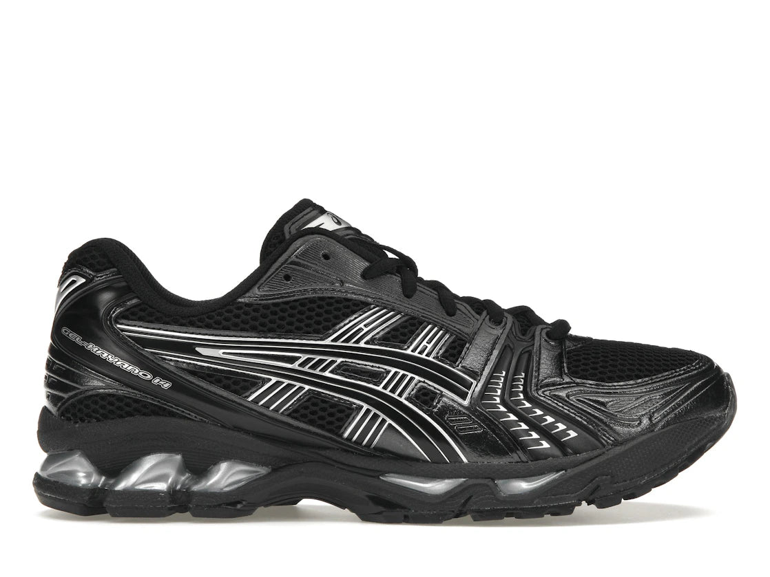ASICS Gel-Kayano 14 Black Pure Silver - vue 360