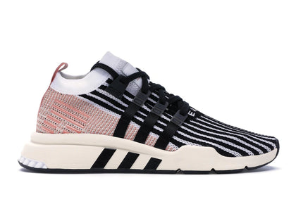 adidas EQT Support Mid Adv Core Black Trace Pink - authentic adidas sneakers