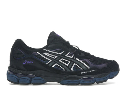 ASICS Gel-NYC Black Graphite Grey Purple - authentic ASICS sneakers